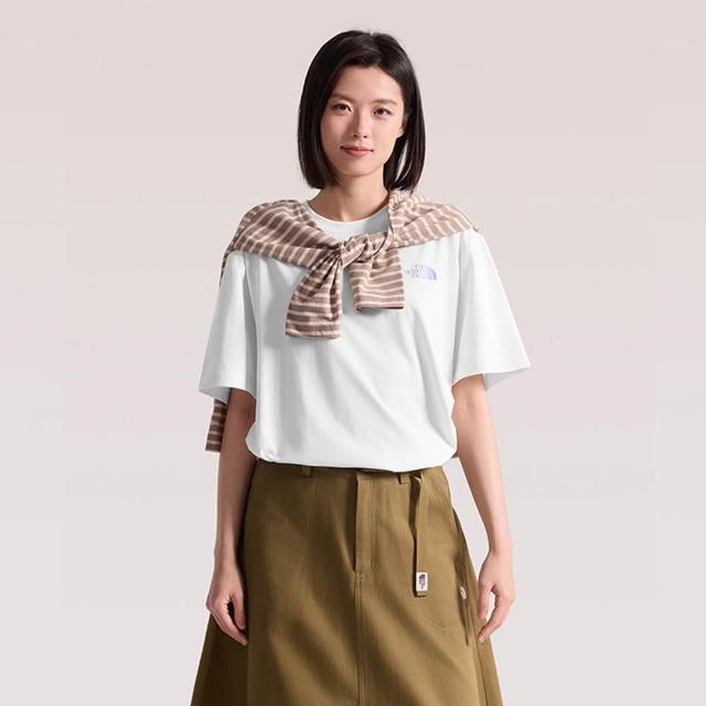 【The North Face】線上獨家款｜北面男女款 FLASHDRY速乾透氣LOGO短T (多款任選)