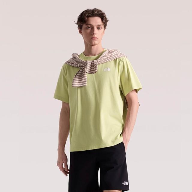 【The North Face】線上獨家款｜北面男女款 FLASHDRY速乾透氣LOGO短T (多款任選)