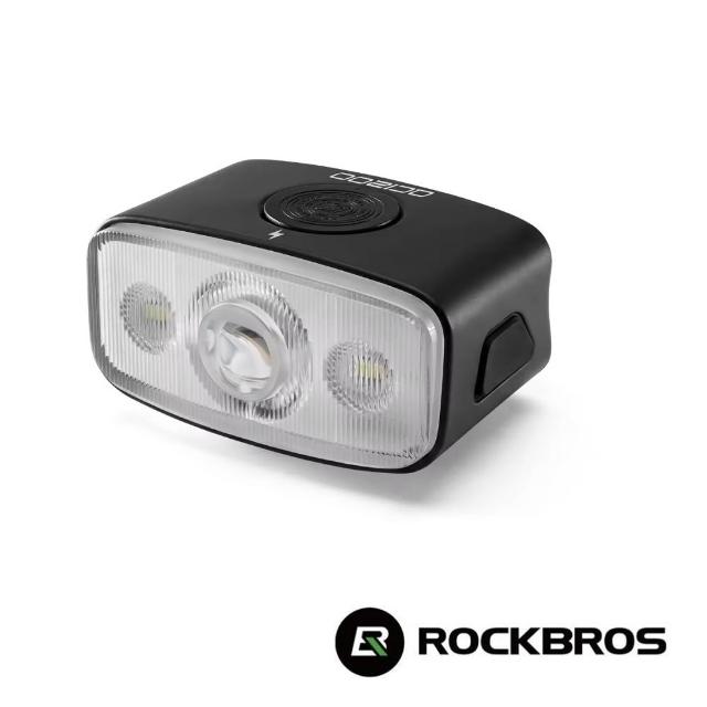 【ROCKBROS】洛克兄弟 高亮度截止線廣角車燈 黑色 (1200流明/20瓦/截止線/照明燈/警示燈/安全/夜騎/單車)