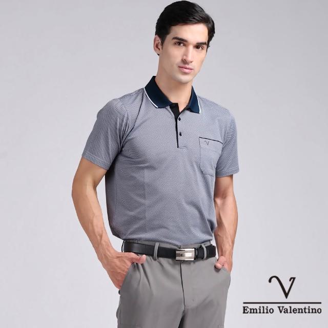 【Emilio Valentino 范倫鐵諾】男上衣 polo衫 男 短袖 涼爽 抗皺 吸濕排汗 口袋上衣 男士POLO衫(多款)