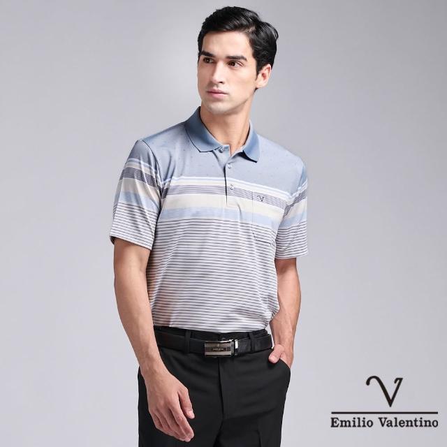 【Emilio Valentino 范倫鐵諾】男裝 男上衣 男短袖/涼爽/吸濕排汗/口袋/男士/POLO衫/透氣POLO衫/翻領(多款)