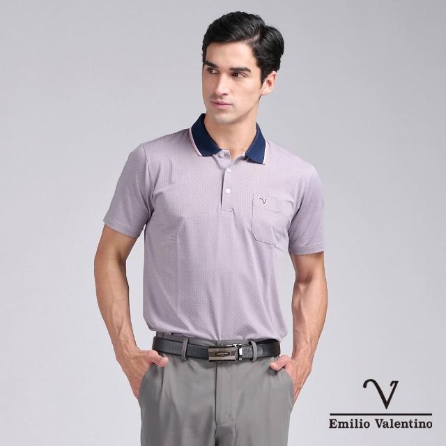【Emilio Valentino 范倫鐵諾】男裝 男上衣 男短袖/涼爽/吸濕排汗/口袋/男士/POLO衫/透氣POLO衫/翻領(多款)
