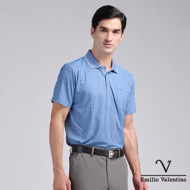 【Emilio Valentino 范倫鐵諾】男裝 男上衣 男短袖/涼爽/吸濕排汗/口袋/男士/POLO衫/透氣POLO衫/翻領(多款)