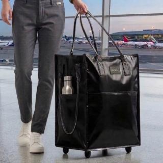 【DaoDi】登機包 折疊購物袋推車 大容量手提防水 折疊購物車 (旅行包 拖車包 旅行袋 摺疊購物車)