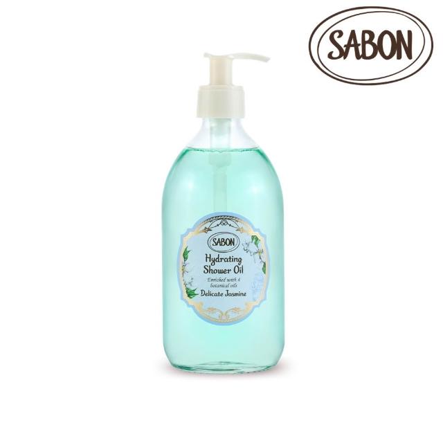 【SABON】官方直營 輕潤明星二部曲組(輕潤沐浴油500ml+身體磨砂膏600g)