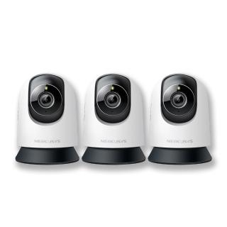3入組【Mercusys 水星】MC230 3K5MP室內可旋轉 Wi-Fi監視器 攝影機(智慧偵測/雙向語音/全彩夜視)