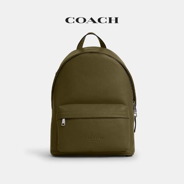 【COACH】蔻馳官方直營 TAYLOR 經典SIGNATURE條紋雙肩包 後背包-多色任選(CDX88/CDX93)