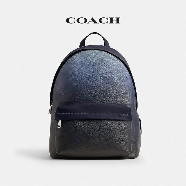 【COACH】蔻馳官方直營 TAYLOR 經典SIGNATURE條紋雙肩包 後背包-多色任選(CDX88/CDX93)