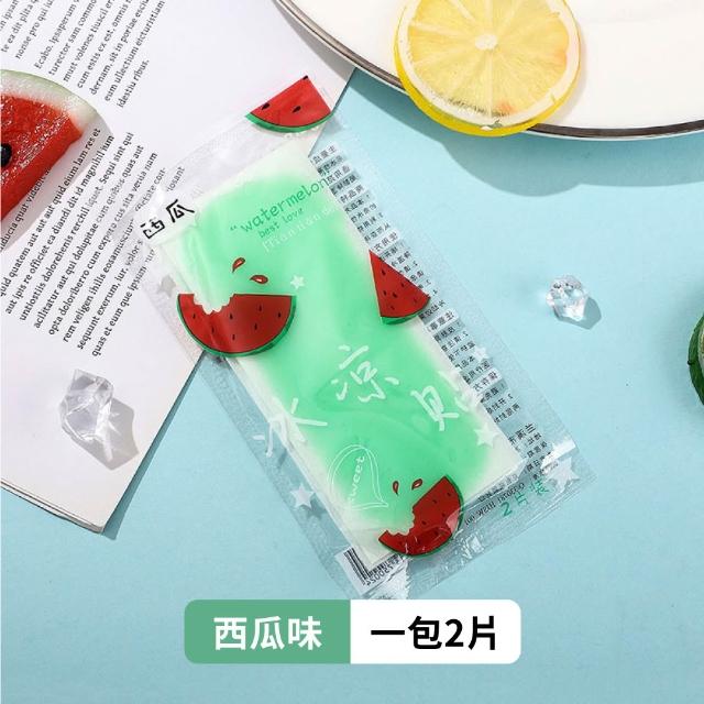 【VOLA 維菈】免冷藏 快速降溫 水果清涼貼 冰涼貼 散熱貼 水果香 薄荷 戶外 旅行