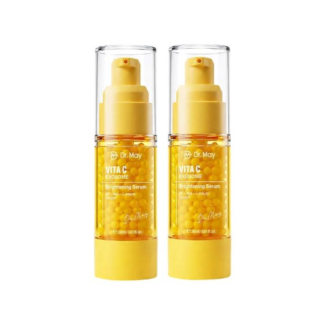 【Dr. May 美博士】外泌C微晶美白精華30ml(二入組)牛奶外泌體