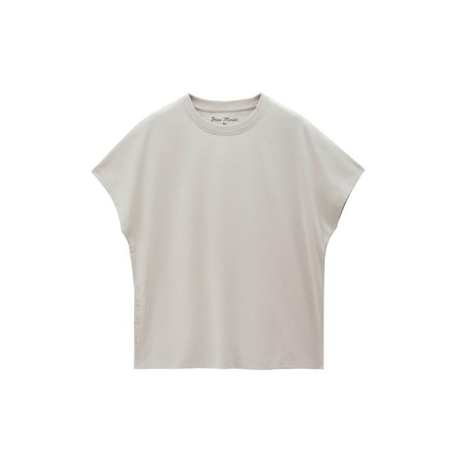 【GIORDANO 佐丹奴】女裝機能涼感抗菌圓領短袖T恤(多色任選)