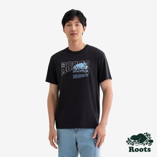 【Roots】男女款-精選Roots 經典LOGO海狸圖案短袖T恤(多款可選)