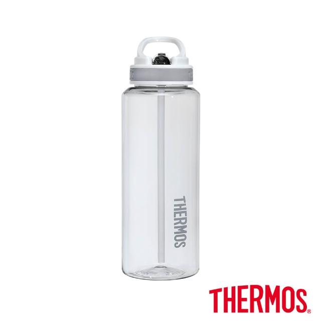 【THERMOS 膳魔師】摺疊收納式吸管輕水瓶950ml(TCST-950)