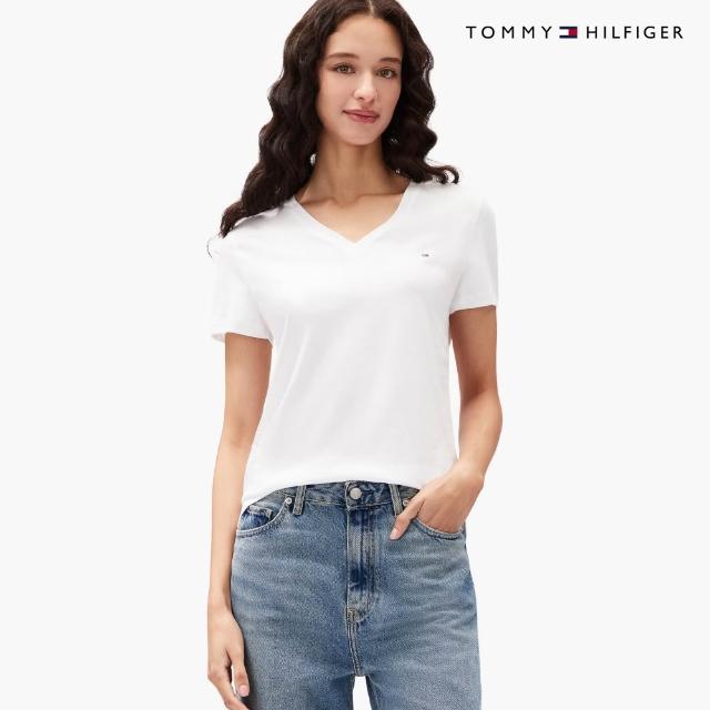 【TOMMY HILFIGER】官方旗艦館 品牌經典款 修身 標準 男女款T恤