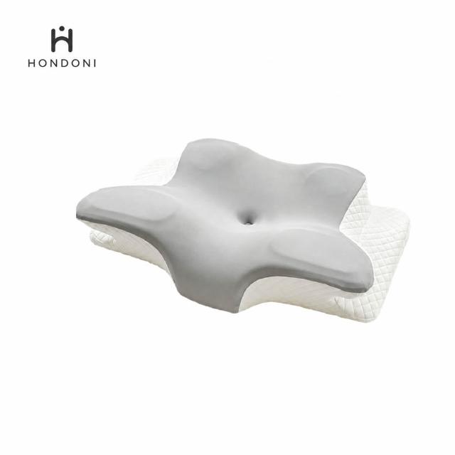 【HONDONI】日式7D人體工學設計 深睡式記憶護頸碟型止鼾枕 (高枕無憂)Z7 SERIES