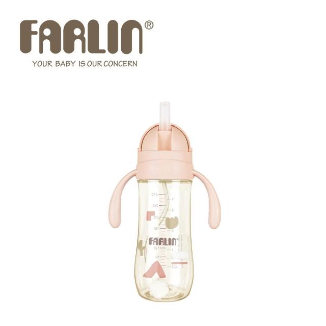 【Farlin】Grow With Colors 寬口PPSU滑蓋重力吸管練習杯270ml(6M+) - 多款可選