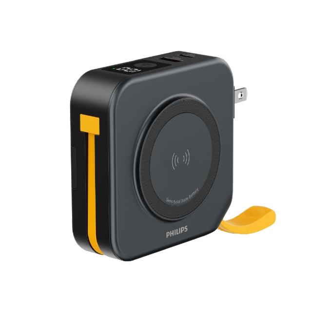 【Philips 飛利浦】2入組-DLP4349S 10000mAh GoodCube 22.5W多合一半固態行動電源(37Wh_Wh標示)
