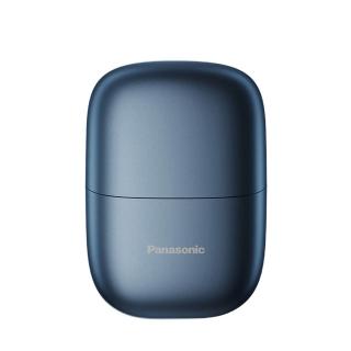 【Panasonic 國際牌】掌上型2枚刃電鬍刀-單寧藍(ES-CM2B-A)(Type-C充電)