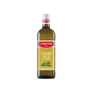 【CAVANNA】義大利康萬納特級初榨橄欖油1L(酸價0.3/可生飲)