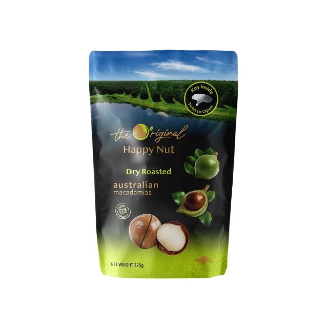 【HAPPY NUTS 幸福堅果】澳洲帶殼火山豆225g(口味任選)中元普渡/拜拜