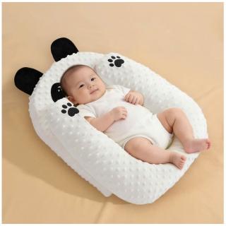 【Jonyer】嬰兒防吐奶斜坡枕 可拆分哺乳枕 豆豆絨安撫哄睡枕 寶寶趴睡枕 抬頭訓練枕