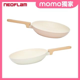【NEOFLAM】Vivid系列陶瓷塗層平底鍋28公分(不挑爐具/瓦斯爐電磁爐可用)