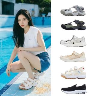 【FILA】#韓韶禧代言款 女鞋 中性鞋 涼鞋 拖鞋 休閒鞋 瑪莉珍鞋 健走鞋 芭蕾鞋-任選