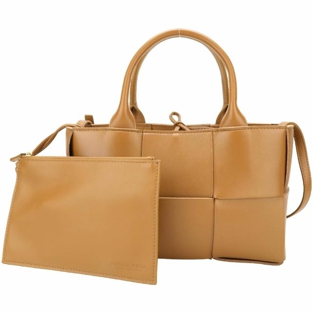 【BOTTEGA VENETA 寶緹嘉】BV Arco 寬編織兩用托特包-3色可選