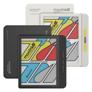【Readmoo 讀墨】福利品 7吋 mooInk Nana 彩色電子書閱讀器/平板(暗夜黑/迷月白)