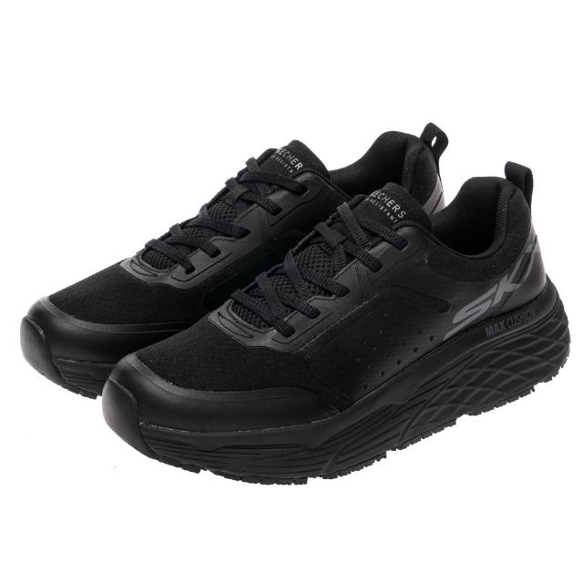 【SKECHERS】男工作鞋系列 MAX CUSHIONING ELITE SR 防潑水鞋面 (200339BLK)