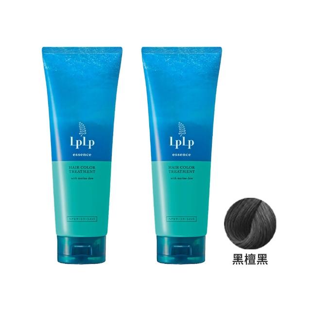 【LpLp】昆布精華護髮染髮霜170g 2入組 (黑檀黑/胡桃棕) 白髮染髮/染髮同時護髮