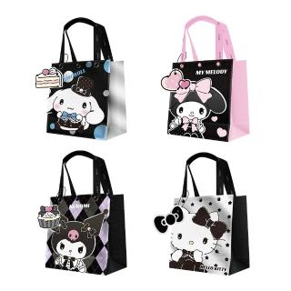【Injoyyi 幸福物語】三麗鷗 輕巧保溫袋 保冷袋4入組(Hello Kitty/酷洛米/大耳狗/美樂蒂)