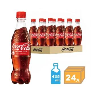 【可口可樂】Coca-Cola 可口可樂寶特瓶435mlx24入/箱