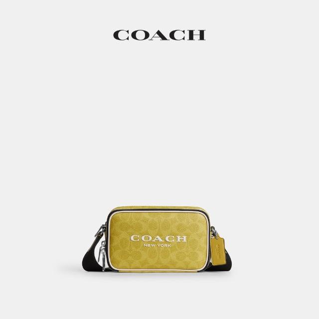 【COACH】蔻馳官方直營 COLTON 19 斜背手袋 斜背包-多色任選(CET55/CET66)