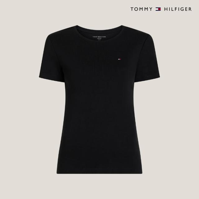 【TOMMY HILFIGER】官方旗艦館 男女短t 夏季T恤 圓領 V領