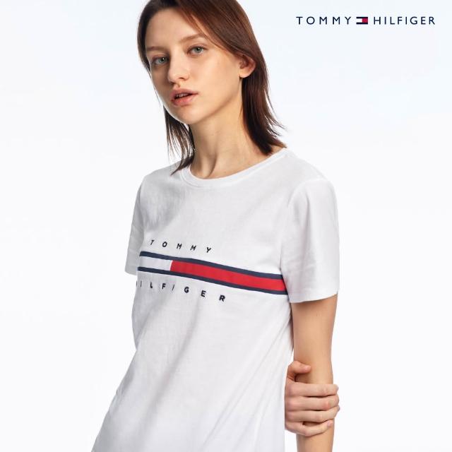 【TOMMY HILFIGER】官方旗艦館 經典男女款T恤再現 小LOGO LOGOT 圓領T