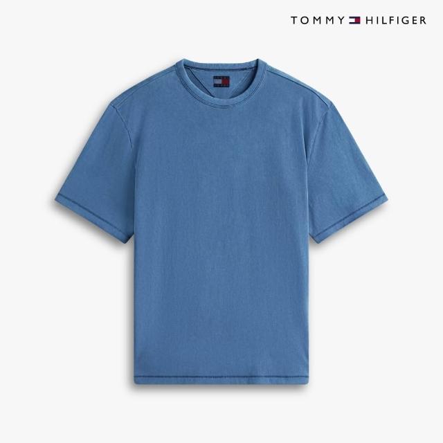 【TOMMY HILFIGER】官方旗艦館 經典男女款T恤再現 小LOGO LOGOT 圓領T