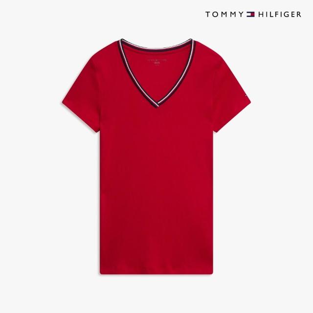 【TOMMY HILFIGER】官方旗艦館 經典男女款T恤再現 小LOGO LOGOT 圓領T