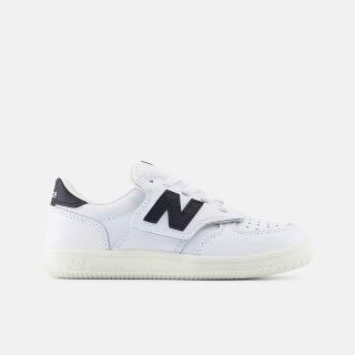【NEW BALANCE】T500 Lace 中童 休閒鞋 復古 流行 白 黑(PHT500CA)