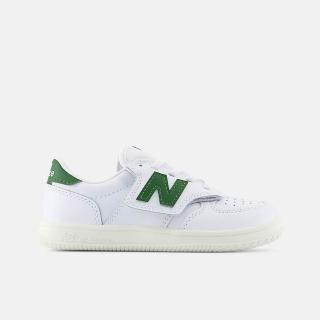 【NEW BALANCE】T500 Lace 中童 休閒鞋 復古 流行 白 綠(PHT500CC)