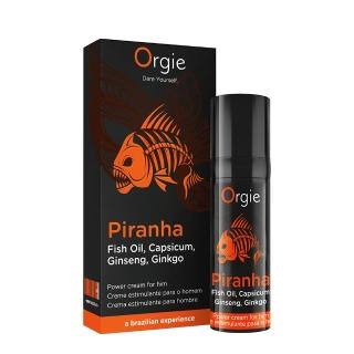【ORGIE】葡萄牙Orgie．Piranha Power Cream 蠻牛 男士熱感酥麻能量增強膏_15ml