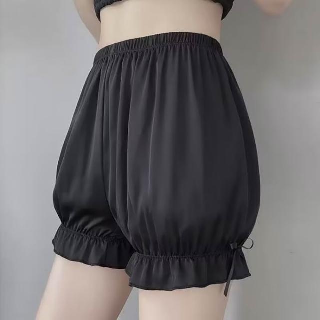 【巴黎精品】現貨限搶 無痕安全褲高腰平口瑜珈褲涼感防走光女內褲內搭短褲大尺碼女裝(提臀多款t1t2a4 B)S