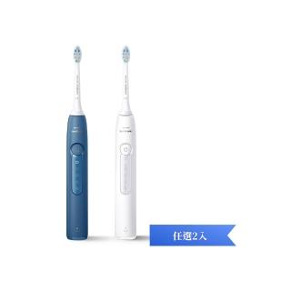 電動牙刷 【Philips 飛利浦】HX5191 Sonicare舒適潔淨音波電動牙刷 2入組(2色任選/智能提醒/5種模式/護齦/官方直營)