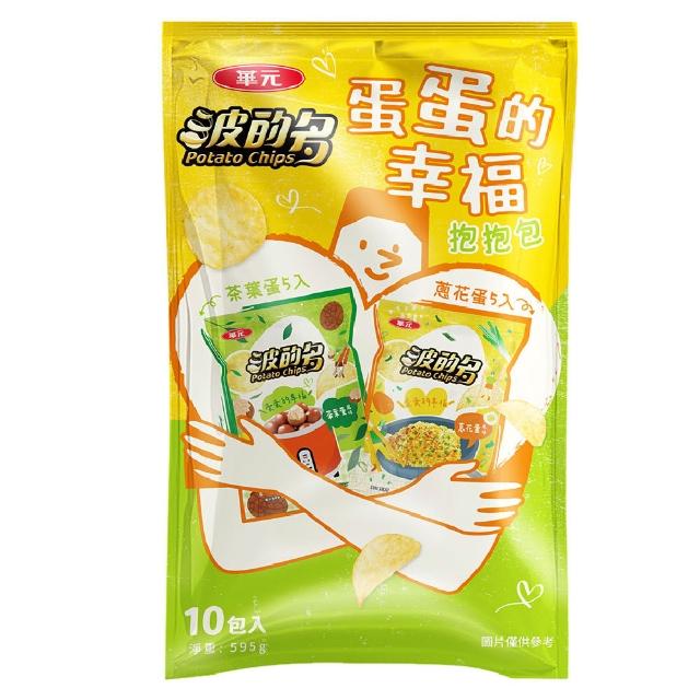【華元】抱抱包 濃厚蚵仔煎 蛋蛋的幸福(茶葉蛋+蔥花蛋) 10包X2袋/箱X2入組