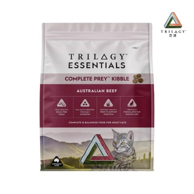 【TRILOGY 奇境】無穀成貓｜純乾糧5kg(澳洲鮭魚｜澳洲牛肉)(貓主食、貓飼料、貓糧、貓乾糧)