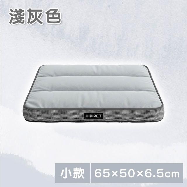 【萌貝貝】加厚耐磨 日系加厚防潑水涼感寵物睡墊(小款65cm) 適合小型 貴賓 吉娃娃 可拆洗 狗☆ 狗墊 貓床