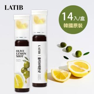 【LATIB】韓國特級初榨橄欖油膠囊檸檬飲(14入/盒) 官方正品