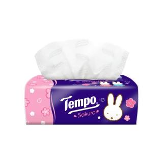 【TEMPO】Miffy 櫻花香限定版4層加厚輕巧包面紙(90抽/18包/箱)