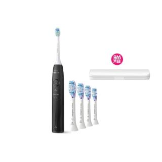 電動牙刷 【Philips 飛利浦】momo獨家 HX5070/01 Sonicare 5系列音波牙刷-黑色  (2026新品/壓力感應/官方直營)