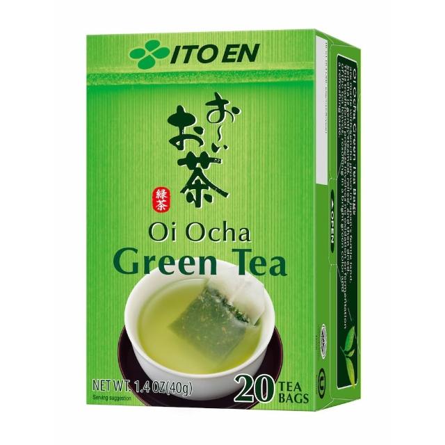 【伊藤園】Oi Ocha綠茶/玄米茶(抹茶入)茶包20入x 5盒